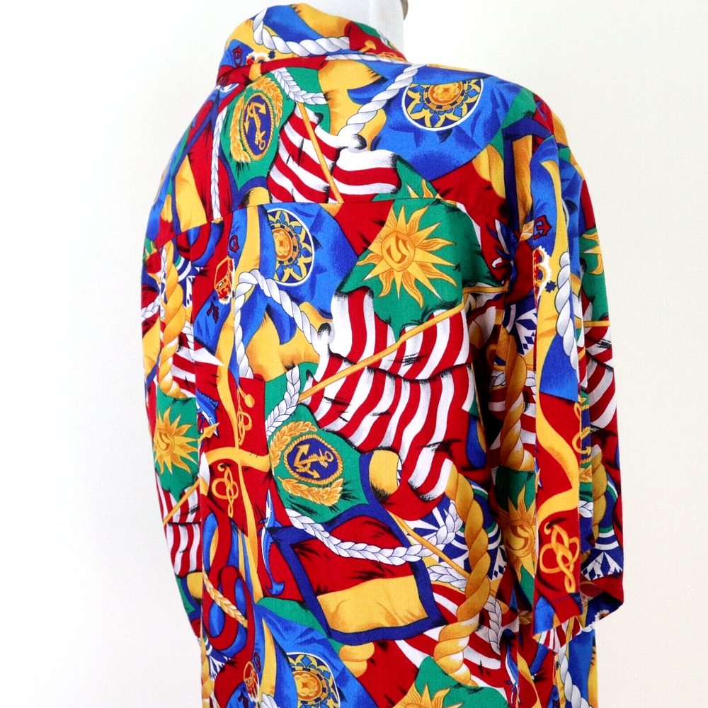 Vintage 1980s Pendleton Size 10 Novelty Print Nautical Print - Picture 5 of 10